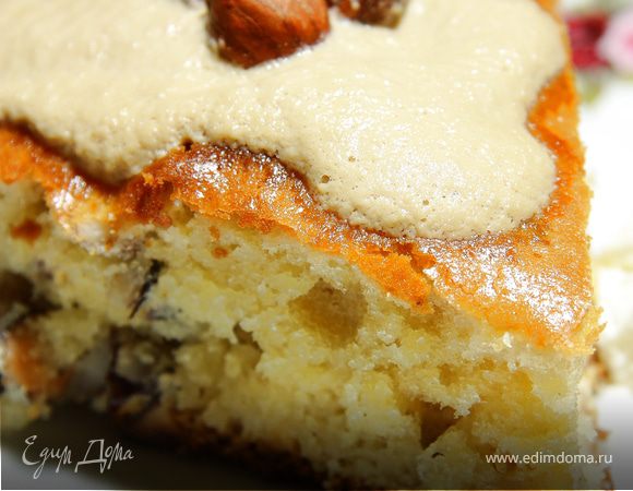 Фундучный пирог с кофейно-карамельной ноткой Фундучный пирог с кофейно-карамельной ноткой