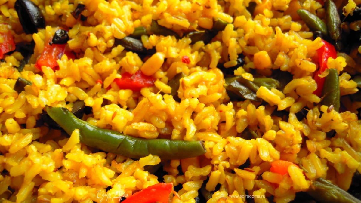 Овощная паэлья