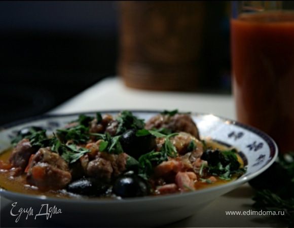 Фрикадельки по-лангедокски Фрикадельки по-лангедокски