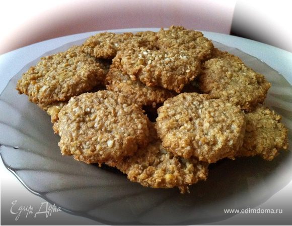 Диетическое овсяное печенье Диетическое овсяное печенье