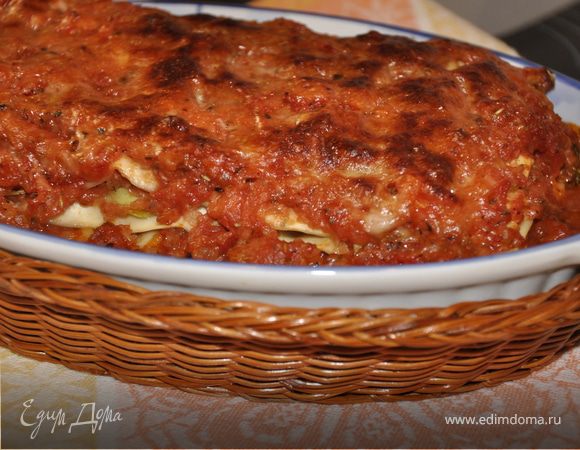 лазанья нежная овощная
