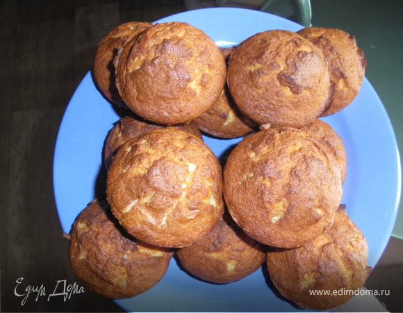 Банановые маффины Банановые маффины