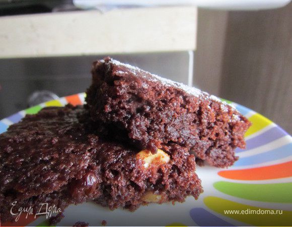 Шоколадный брауни (постный вариант)!