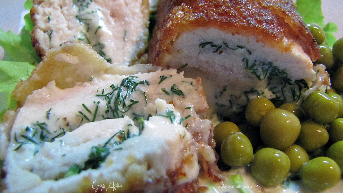 Котлеты по-киевски с сыром Viola.