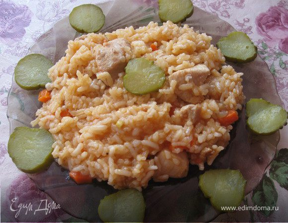 Плов "НЕЖНОСТЬ" с куринным филе Плов "НЕЖНОСТЬ" с куринным филе