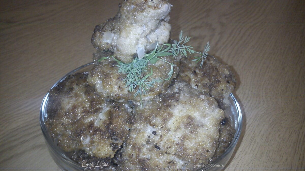 Котлетки панировочные