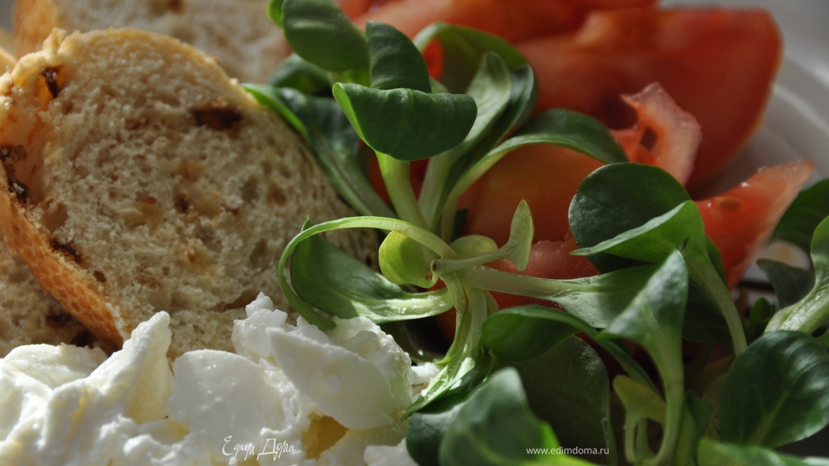 Легкий средиземноморский салат