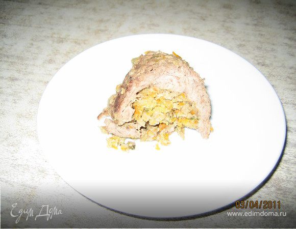 Мясной рулет