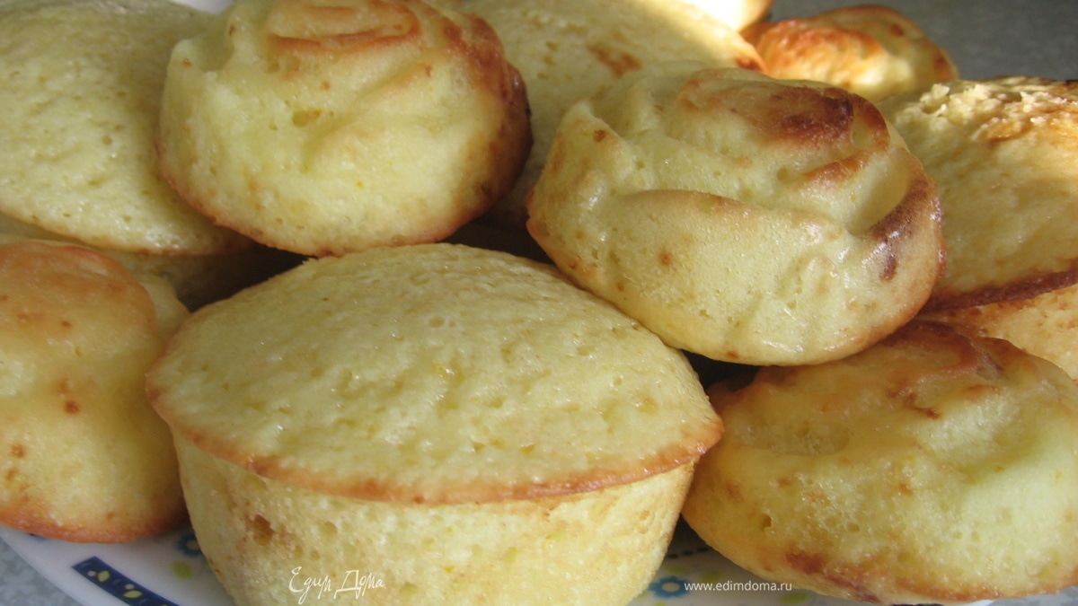 Мандаринно-манные маффины