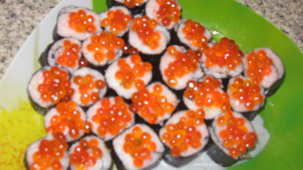 Роллы по-домашнему