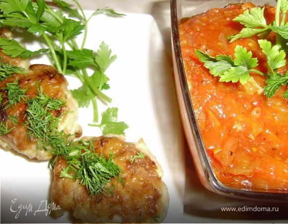 Щучьи котлеты "Донские" с казачьим соусом... Щучьи котлеты "Донские" с казачьим соусом...