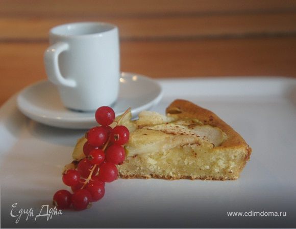 Яблочный пирог с маскарпоне Яблочный пирог с маскарпоне