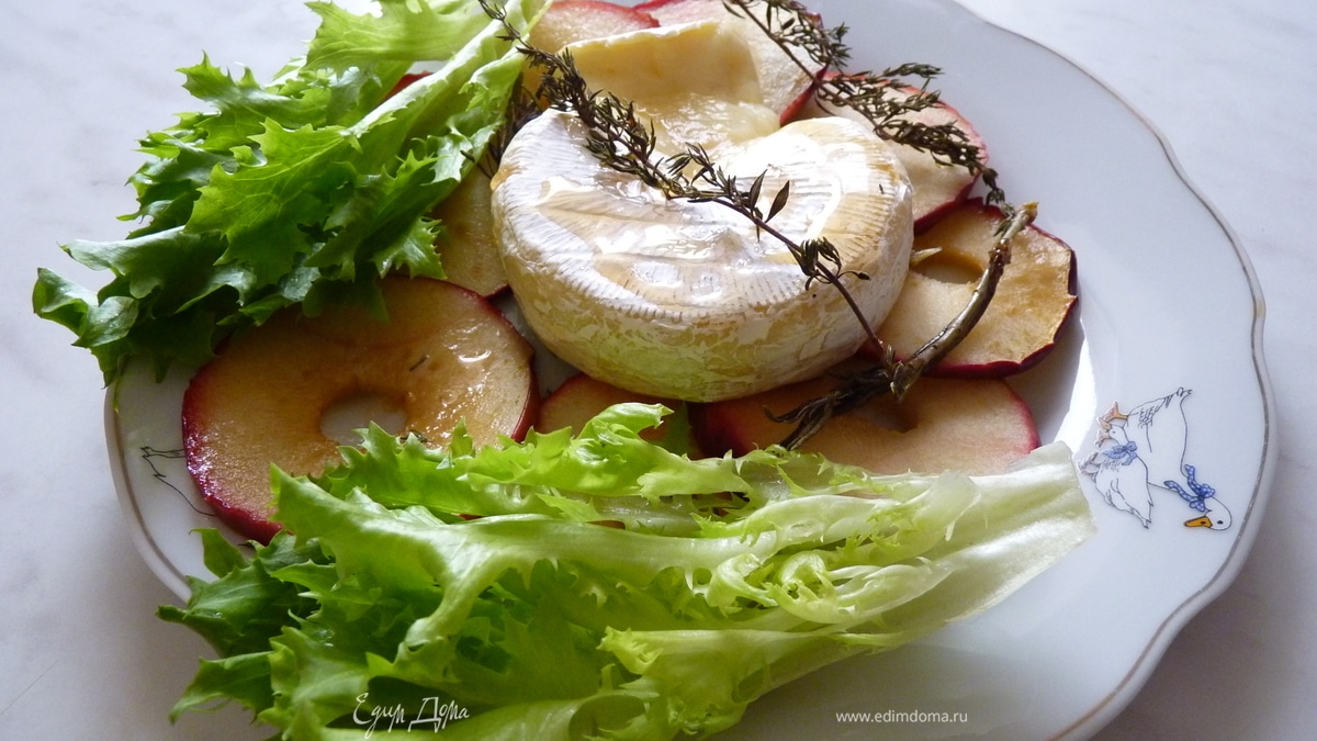 Запечённый камамбер