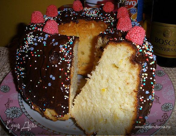 Творожно-лимонный кекс Творожно-лимонный кекс