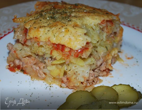 Запеканка "Да здравствует Картошка!" Запеканка "Да здравствует Картошка!"