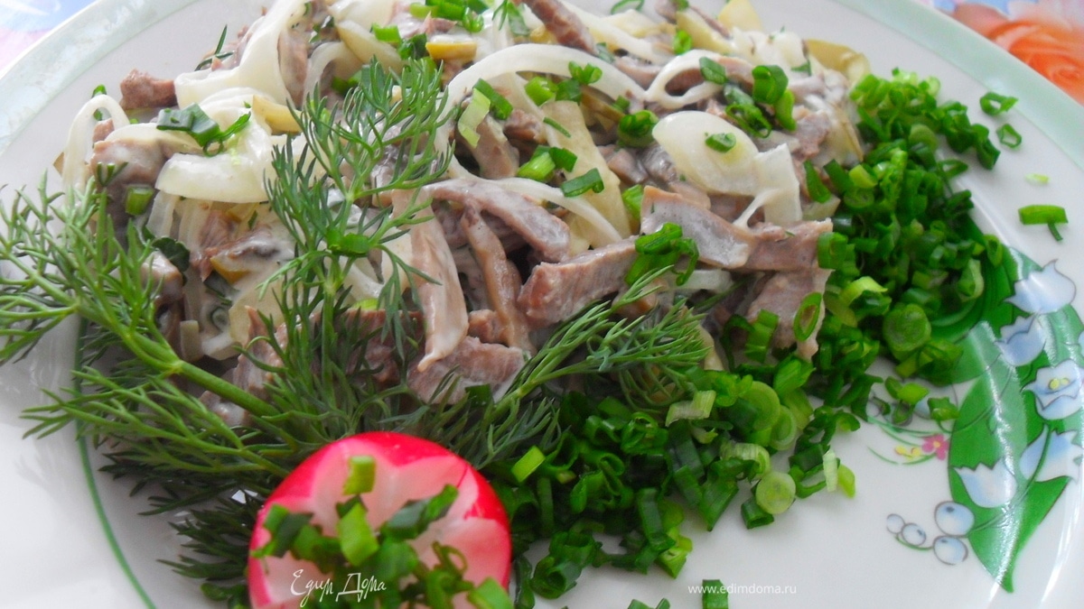 Остренький салатик.