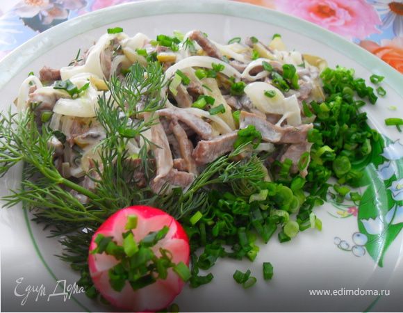 Остренький салатик.