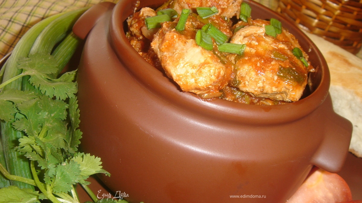 Вах,какое мясо!(свинина в сацебели)