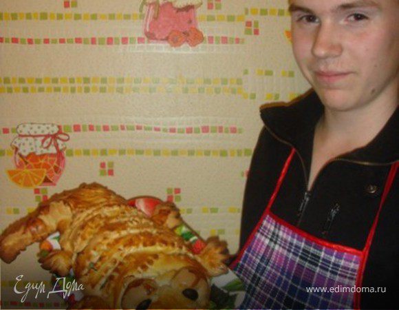 Кулебяка "Крокодил"