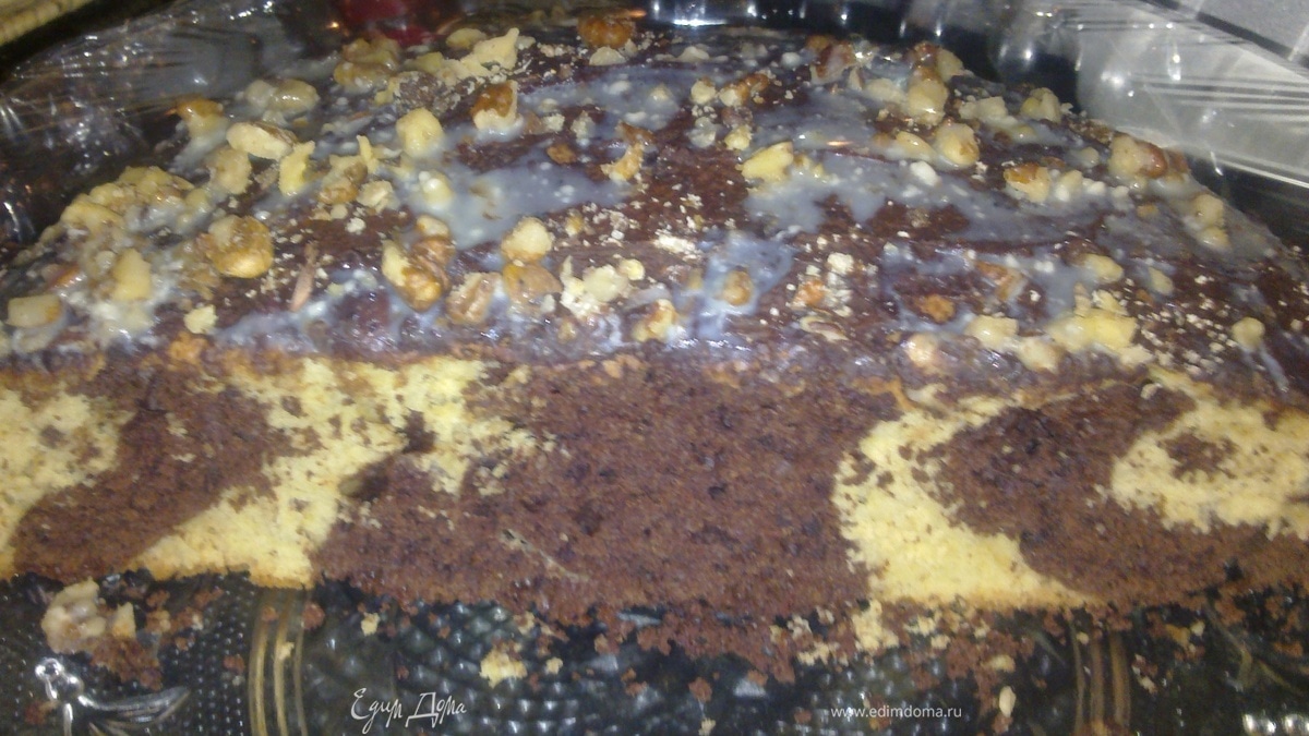 Мраморный тортик