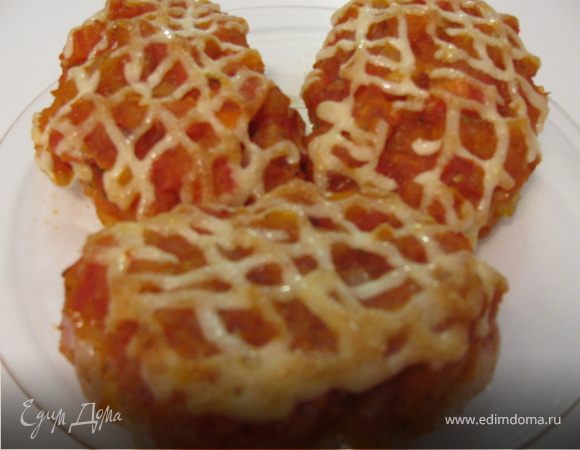 Свиные отбивные под шубкой