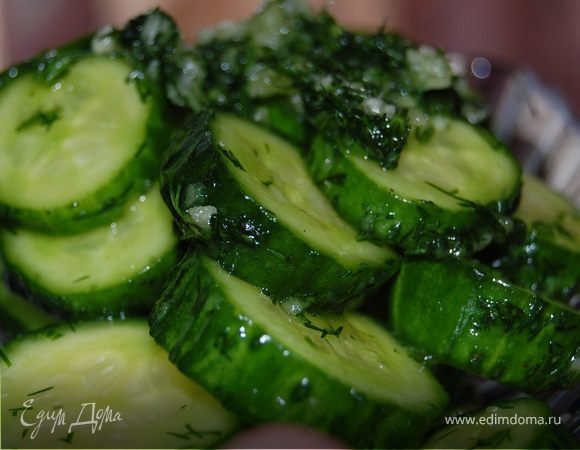 Экспресс малосольные огурцы.