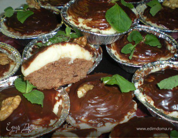 Мятные брауни Мятные брауни