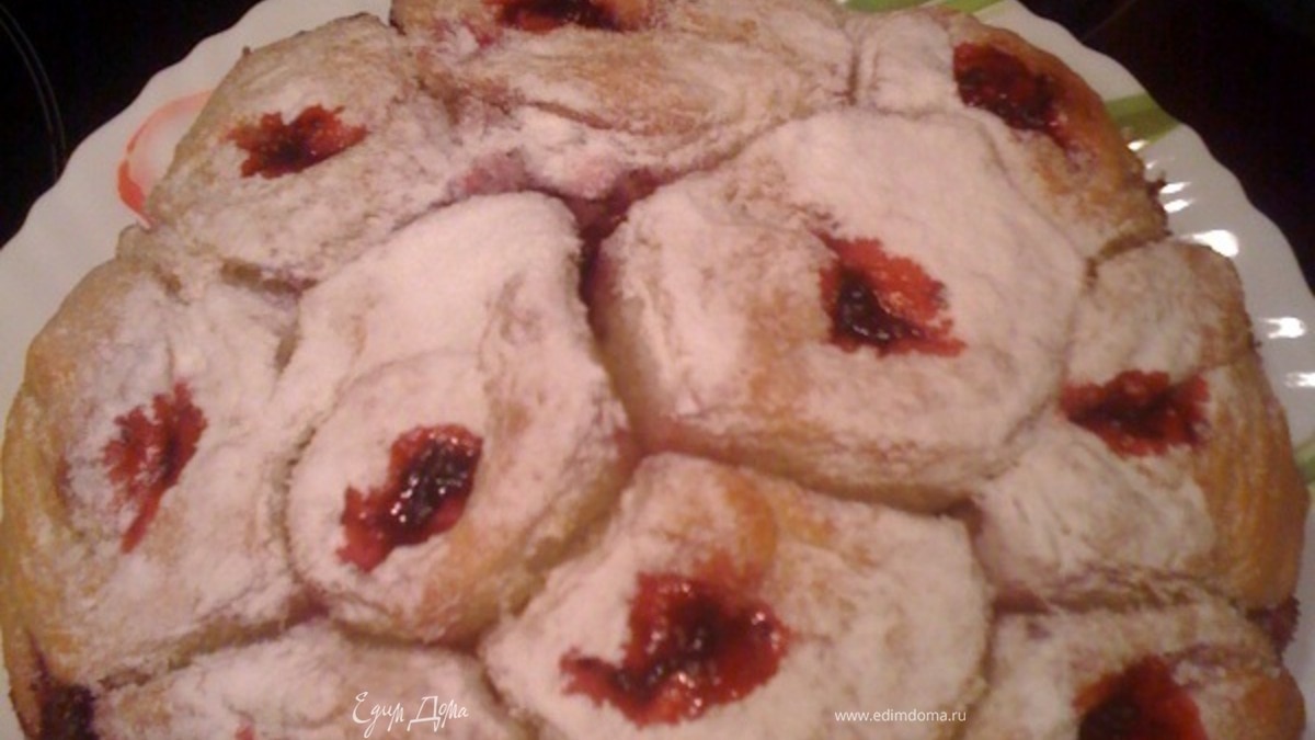 Постный "рулетный" пирог