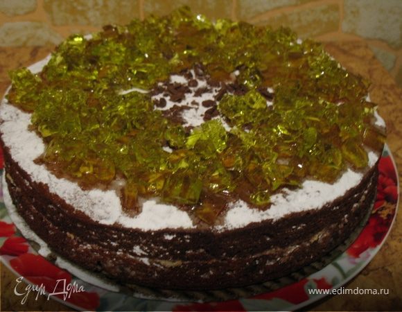 Торт с черносливом