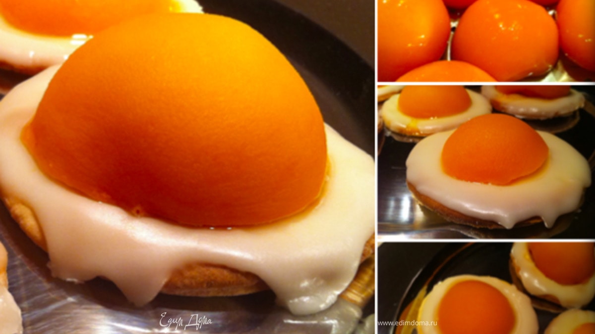 Пасхальное печенье «Яичница»