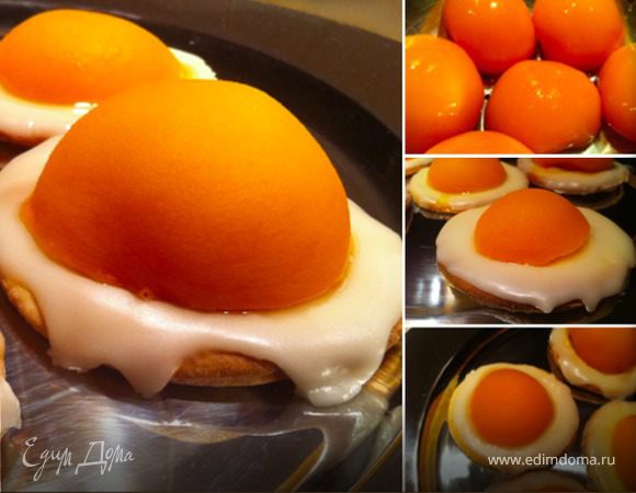 Пасхальное печенье «Яичница»