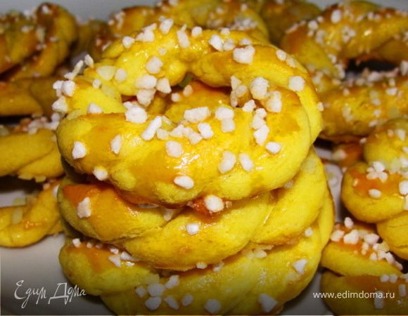 Печенье "Шафрановые колечки"