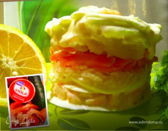 салат-кулич "Viola"