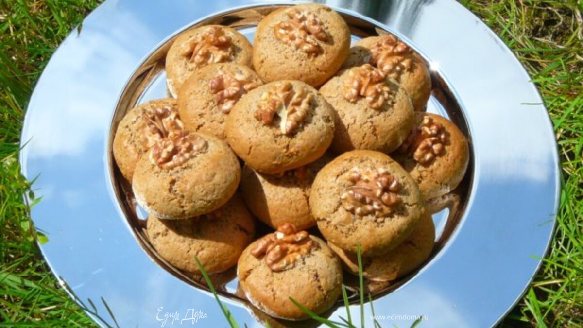 Ржаное имбирное печенье