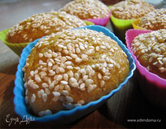 Кексы мандариново-ореховые Кексы мандариново-ореховые