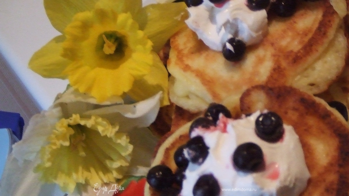 Творожные оладушки