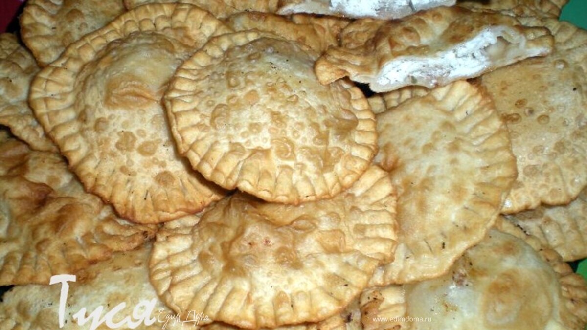 КАЛЬЦУНЬЯ со сладким сыром по-Критски