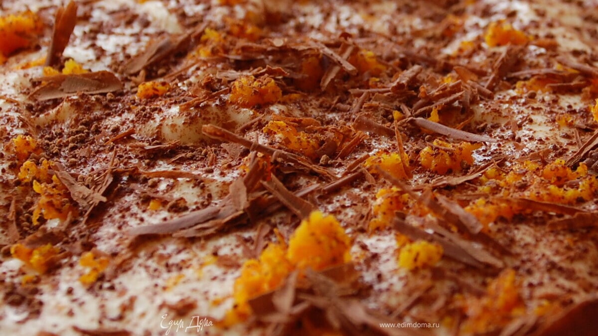 Шоколадно-апельсиновый тирамису