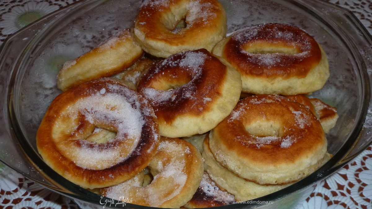 Домашние пончики