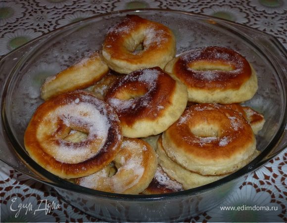 Домашние пончики Домашние пончики