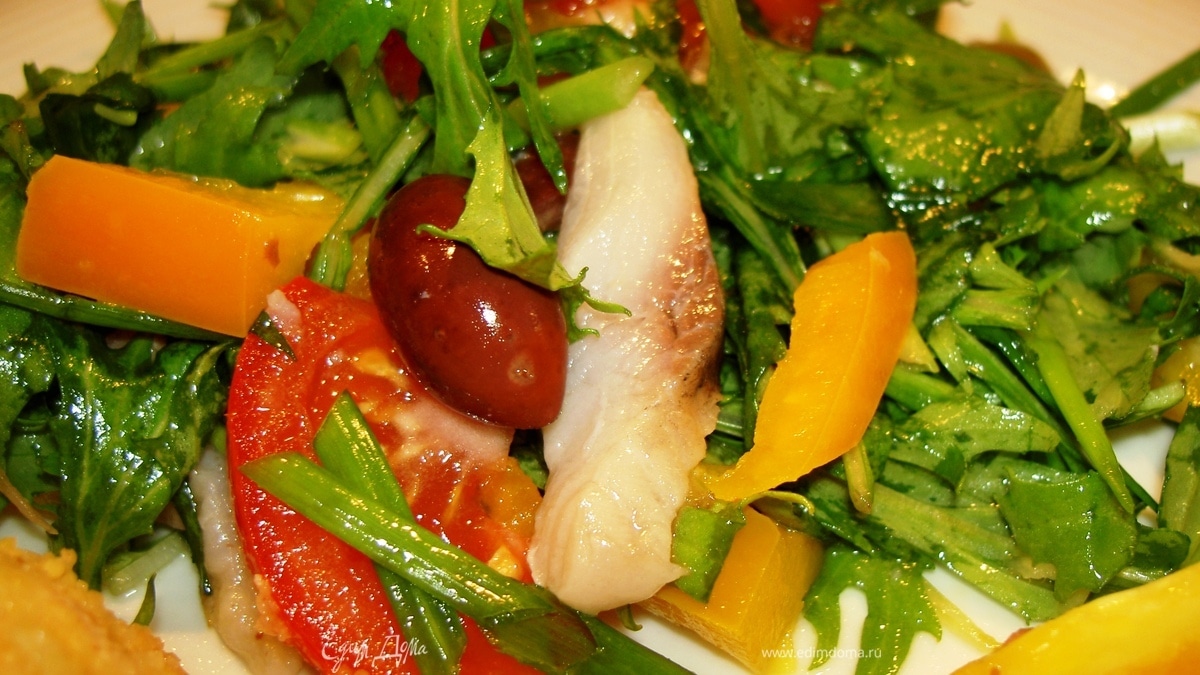 Греческий пикантный салат