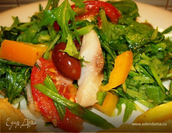 Греческий пикантный салат Греческий пикантный салат