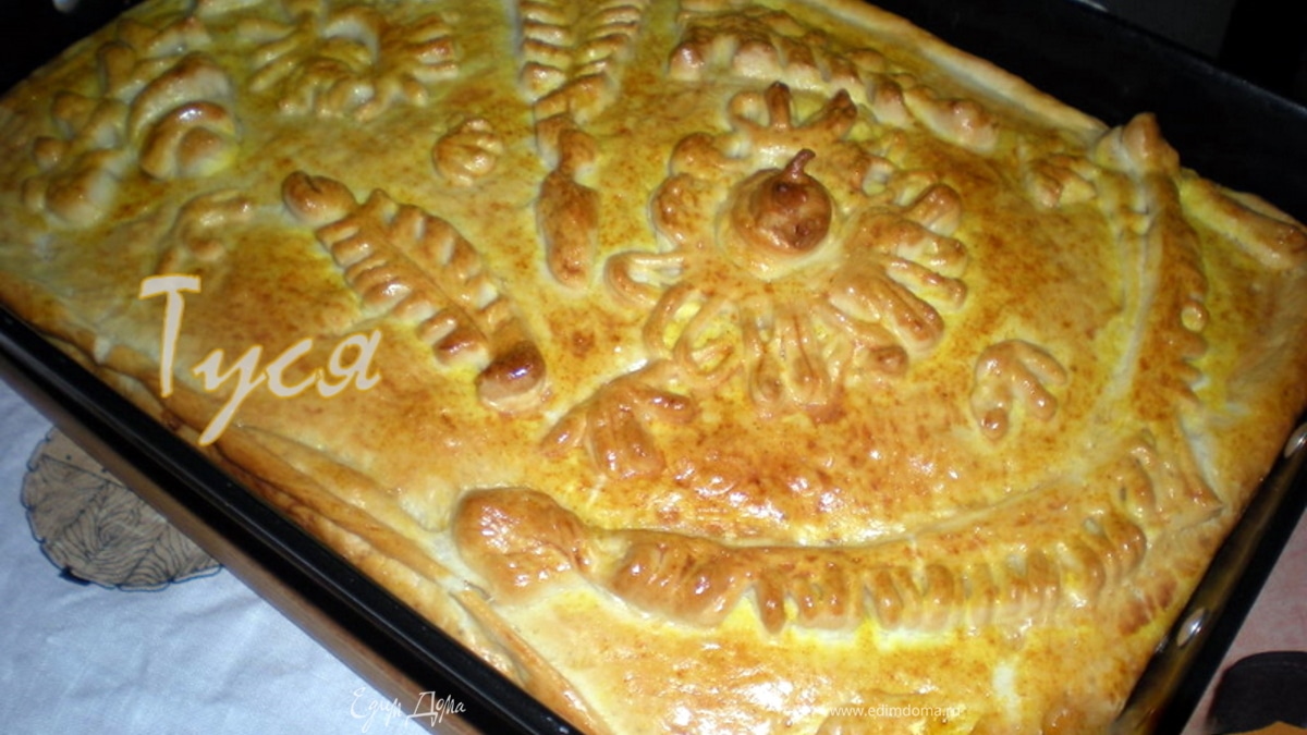 Кулебяка с капустой