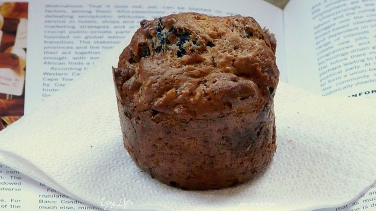 Маффин с черносливом