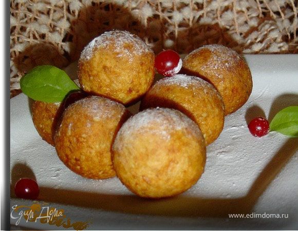 Сладкие картофельно-кунжутные шарики Сладкие картофельно-кунжутные шарики