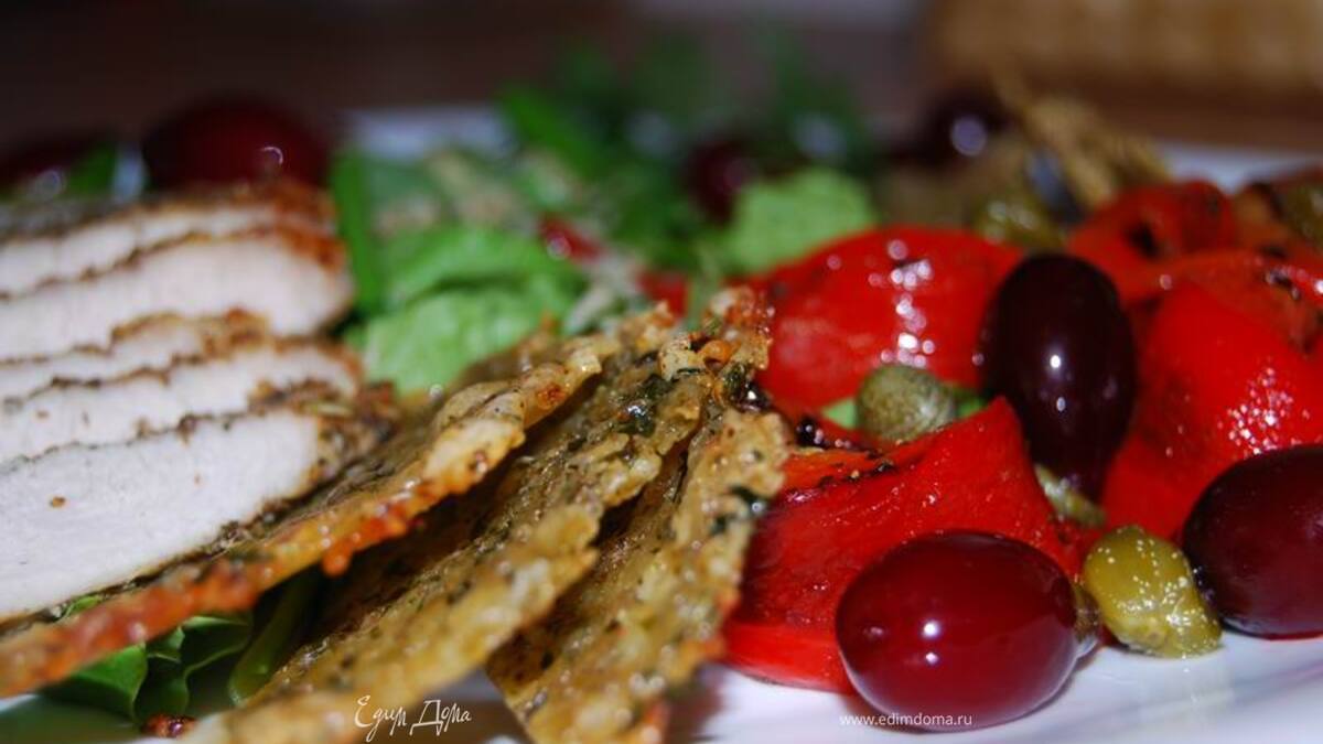 Кизил-парад для Симы. Шествие №1: "Салат из индейки с кизилом"