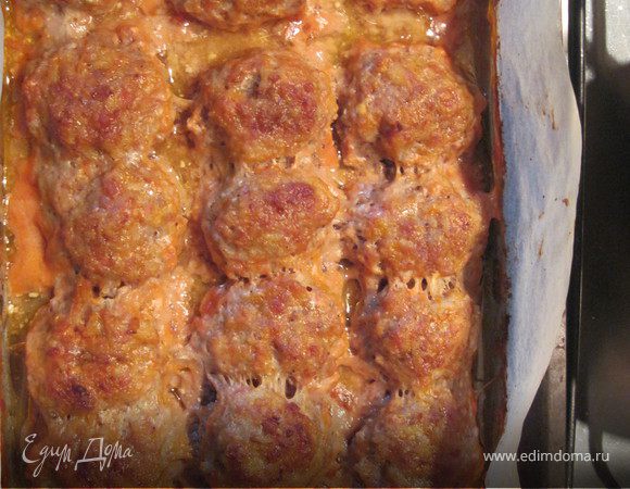 Мясные тефтельки Мясные тефтельки