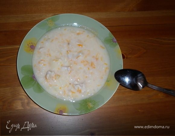 Сырный суп с курицей Сырный суп с курицей