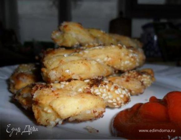 Сырные косички Сырные косички