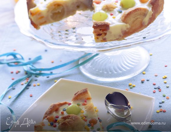 Торт "гнездо динозаврика"